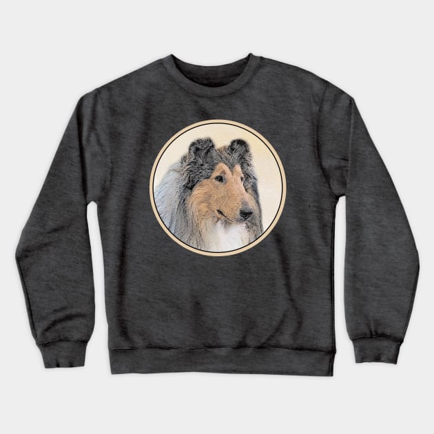 Collie (Rough) Crewneck Sweatshirt by Alpen Designs